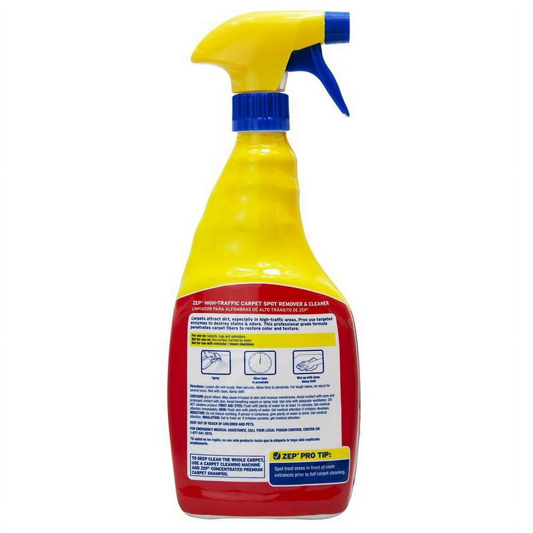 High Traffic Carpet Cleaner, Fresh Scent, 32 oz Spray Bottle, 12/Carton High Traffic Carpet Cleaner, Fresh Scent, 32 oz Spray Bottle, 12/Carton