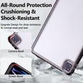 thumbnail image 5 of Decase Durable Transparent Tablet Case for iPad Pro 13 2024,Slim, Shockproof & Lightweight Protective Cover,Scratch-Resistant,for iPad Pro 13 2024 Hybrid PC+TPU Clear Rugged Tablet Cover,Black, 5 of 7