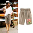 thumbnail image 4 of Birdeem Ensemble Haut et Short pour Femmes Shorts à Taille Élastique avec Cordon de Serrage, 4 of 12