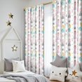 thumbnail image 5 of Blackout Kids Curtains,White Princess Castle Pattern Childrens Insulated Curtains Set Of 2,Bedroom Essentials,Toddler Room Decor 52"x84", 5 of 5