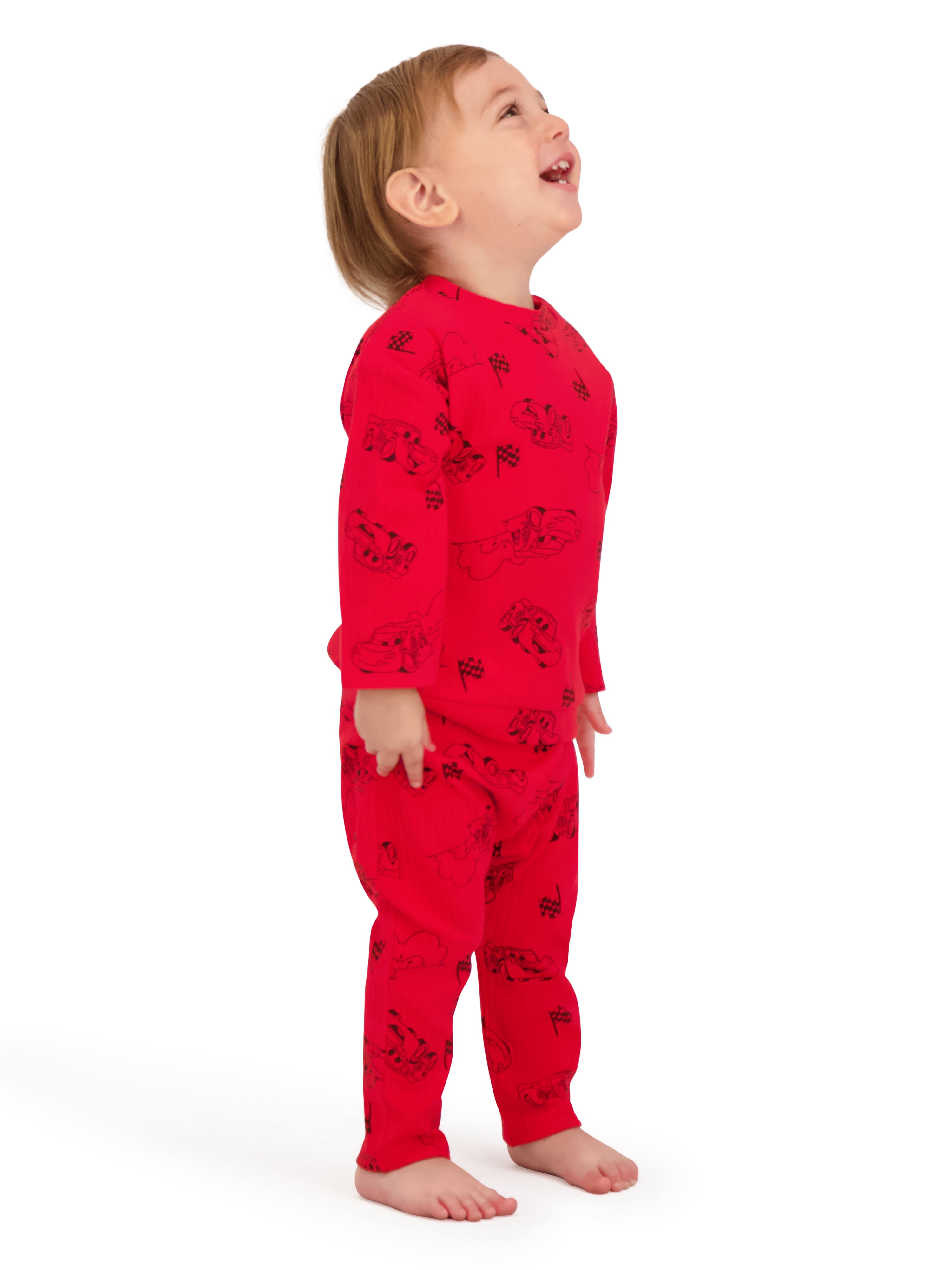 Cars Baby Boys 2 Piece Rib Pant Set, Sizes 0-24M