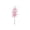 Pink, variant on Sky Blue Christmas Artificial Flower Bouquet, 20.87 Inch Faux Holiday Flower Stems, Bright Blue Fake Floral Pick Vase Decor for Winter Table