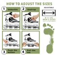 thumbnail image 4 of Size 8-11 Adjustable Inline Skates for Adult Men Ladies Teens White, 4 of 10