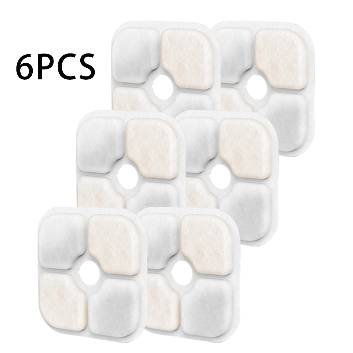 Replacement Activated Carbon Filter Cat Dog Drinking Fountain Replaced Filters for Pet Water Fountain Dispenser Accessories