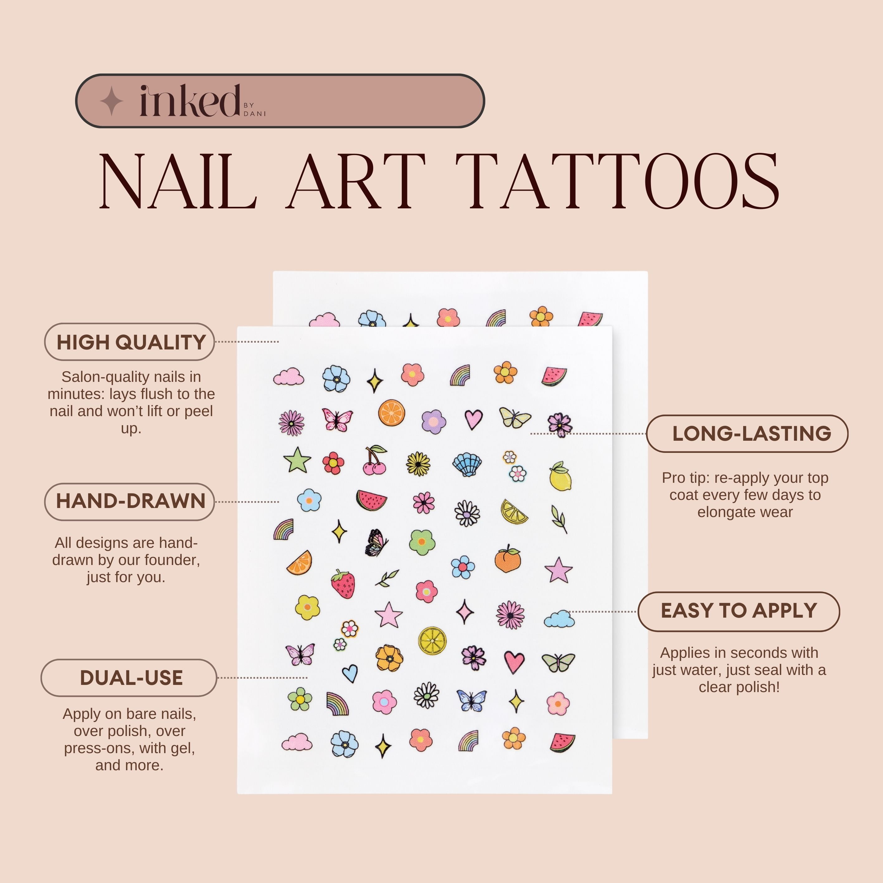 Inked2 Color Nail Art Kit