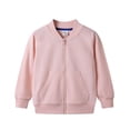 thumbnail image 6 of XinLfly Kids Boy Toddlers Hoodie Sweatshirt Zip-Up Pullover Casual Long Sleeve Solid Color with Pocket Athletic Clothes,Pink,10, 6 of 7