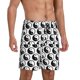 thumbnail image 2 of Balery Yin Yang Pantalones cortos de pijama de punto de algodón para hombre con cinturilla y bolsillos-3X-Large, 2 of 6