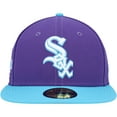 thumbnail image 2 of Men's New Era Purple Chicago White Sox Vice 59FIFTY Fitted Hat, 2 of 6