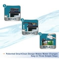 thumbnail image 5 of Aqueon SmartClean™ Power Filter with EcoRenew™ Filter Cartridge 10-20 Gallons, 5 of 10
