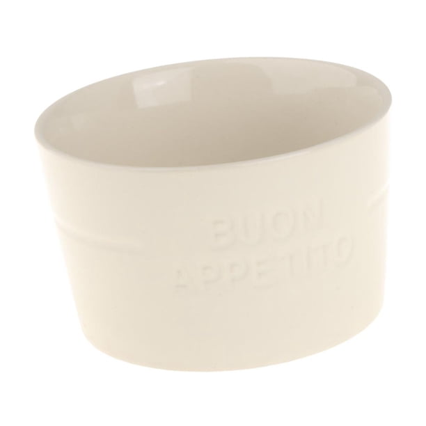Tazón de cereales, accesorio para hornear, tazón de desayuno de porcelana para ensaladas, frutas y bocadillos. beige