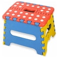 thumbnail image 1 of Foldable and Portable Step Stool, Small Folding Step Stool, Non-Slip Step Stool, Folding Stool for Kids and Adults, Holds up to 220 lbs, for Kitchen,, 1 of 4