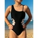thumbnail image 5 of WILLBEST Traje de Baño Para Mujer, Traje de Baño de Un Hombro Para Playa y Piscina, Traje de Baño de Verano Para Niños de 7 A 12 Años, Diseño Ahuecado, Traje de Baño de Color Sólido, 5 of 7