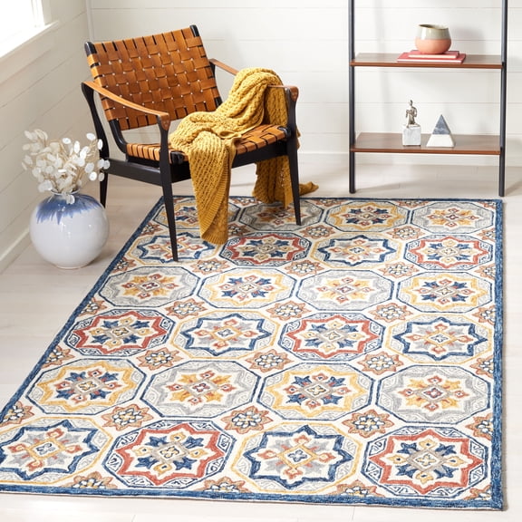 Safavieh Metro Lasya Medallion Area Rug, Beige/Ivory, 4' x 6'