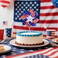 thumbnail image 6 of Plastic Pinwheels Set of 10 American Flag Pattern Wind Spinners for Outdoor Yard Garden Party Decor Durable Material, 6 of 6