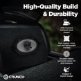thumbnail image 3 of Crunch 250W Full Range 2 Way Coaxial Car Audio 5x7 by 6x8" Speaker Pair, 2 Pack, 3 of 10