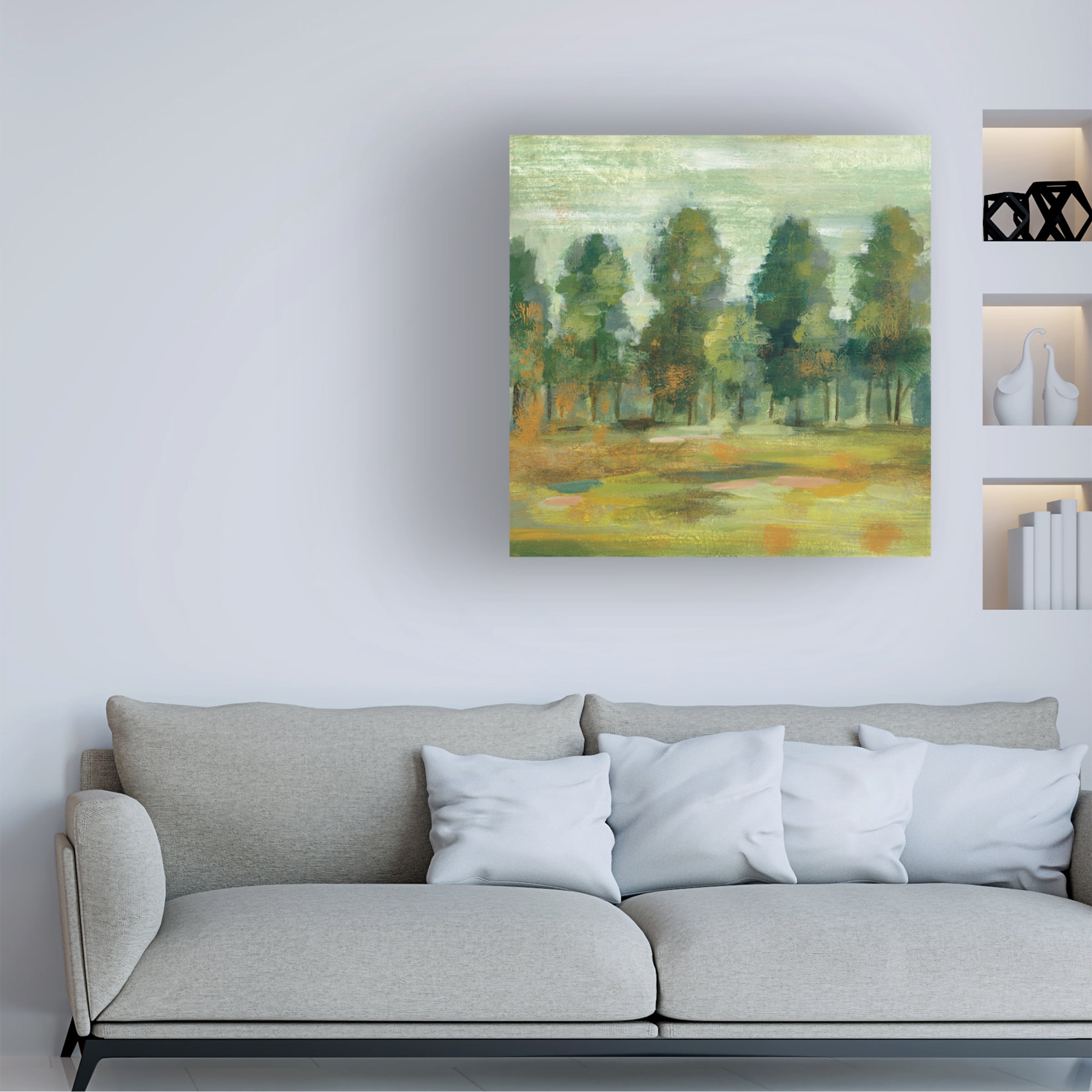 Trademark Fine Art 'Forest II' Canvas Art by Silvia Vassileva