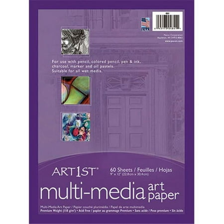 UPC: 0045173048411 | Art1st® Mixed Media Paper (Pack of 60)