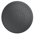 thumbnail image 5 of Black Aluminum Outdoor Dining Set with 360 Swivel Chairs, 5-PC Round Table Set for Patio Garden, 5 of 10