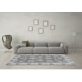 thumbnail image 3 of Ahgly Company Indoor Square Abstract Gray Modern Area Rugs, 6' Square, 3 of 4