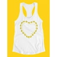 thumbnail image 3 of Lemon Heart Racerback Tank Women -SPIdeals Designs, Female x-Large, 3 of 4