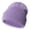 Light Purple, variant on Kids Ribbed Knit Beanie, Winter Hat, New Year, Orange, Size S