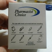 Ultra Thin Design Sterile Lancets Easy Twist & Pull Cap Less Pain, 100ct