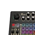 thumbnail image 4 of Live Sound Card and Audio Interface Sound Board with Multiple DJ Mixer Effects,Voice Changer and LED Light, 4 of 5