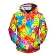 thumbnail image 1 of EHQJNJ Sweat à Capuche Noir pour Hommes Pull Polyester Imprimé Carnaval Décontracté Manches Longues Sweat à Capuche Simple pour Hommes Sweat à Capuche Pull, 1 of 3