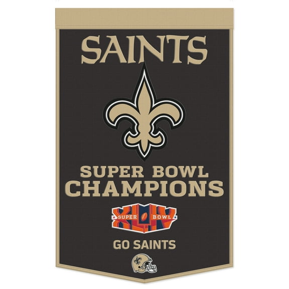WinCraft New Orleans Saints 24" x 38" Championship Banner