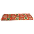 thumbnail image 3 of Blazing Needles 51-inch by 19-inch Patterned Outdoor Spun Polyester Loveseat Cushion, 3 of 3