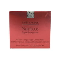 Estee Lauder Nutritious Super-Pomegranate Radiant Energy Night Creme-Mask for Women, 1.7 oz