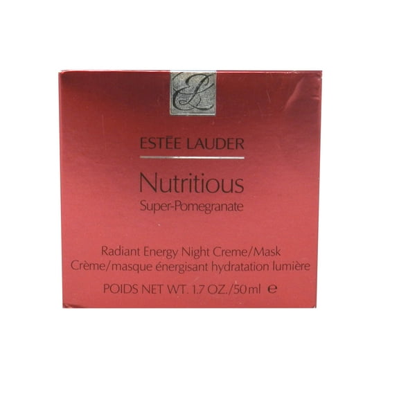 Estee Lauder Nutritious Super-Pomegranate Radiant Energy Night Creme-Mask for Women, 1.7 oz