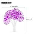 thumbnail image 2 of Soft Silicone Glowing Aquarium Simulation Coral with Sucker Aquatic Artificial Water Plants Purple, 2 of 7