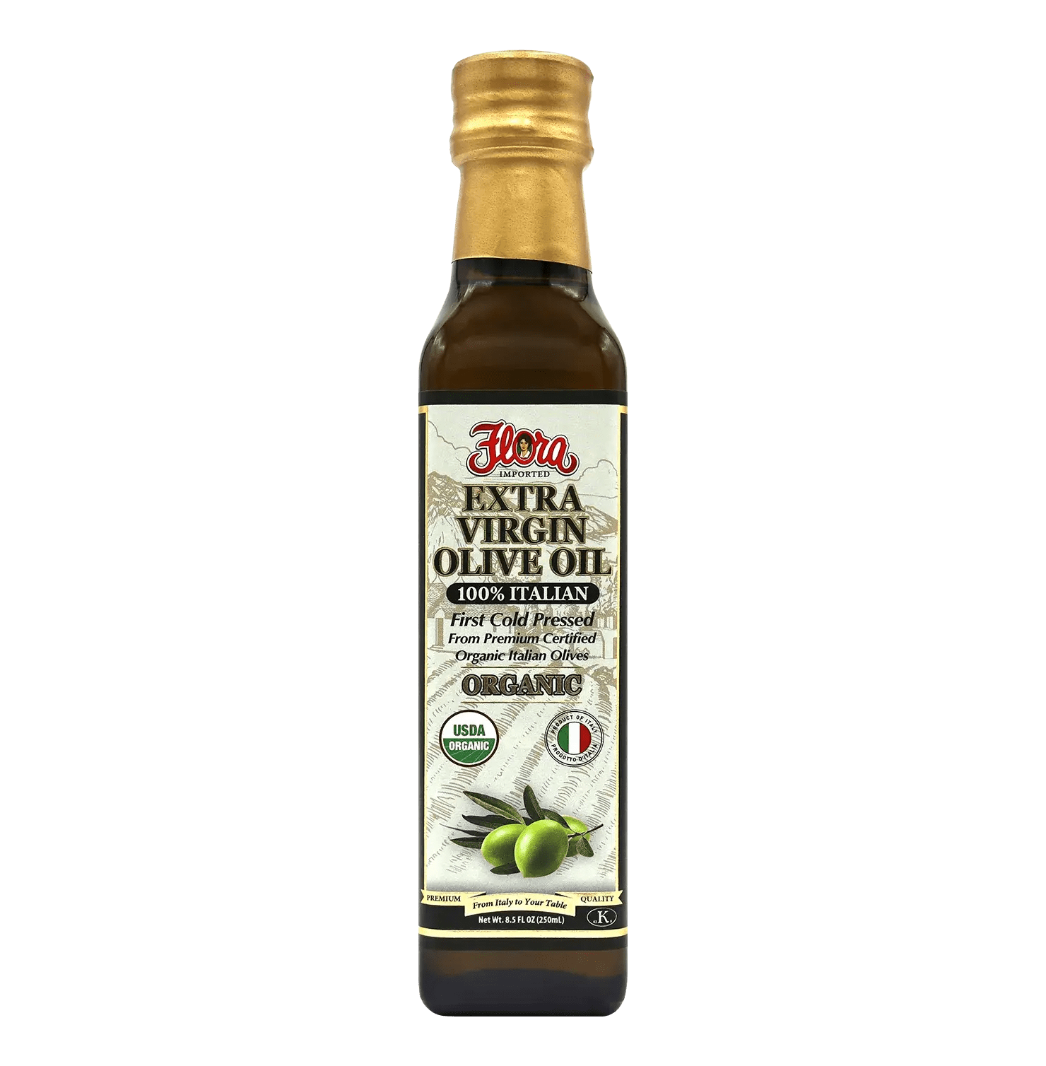 Terra Delyssa Organic Extra Virgin Olive Oil, 1L (Pack of 2