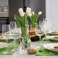 thumbnail image 6 of BPPEG 4 Pack Glass Cylinder Vases 4,6,8,10 Inch Tall Clear Flower Vase Hurricane Floating Candle Holder for Table Centerpiece Wedding Home Decor, 6 of 6