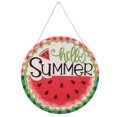 thumbnail image 1 of Shisuyan Summer Hanging Sign Multi Density Board 1Pcs 11.79X11.79X0.08In, 1 of 9