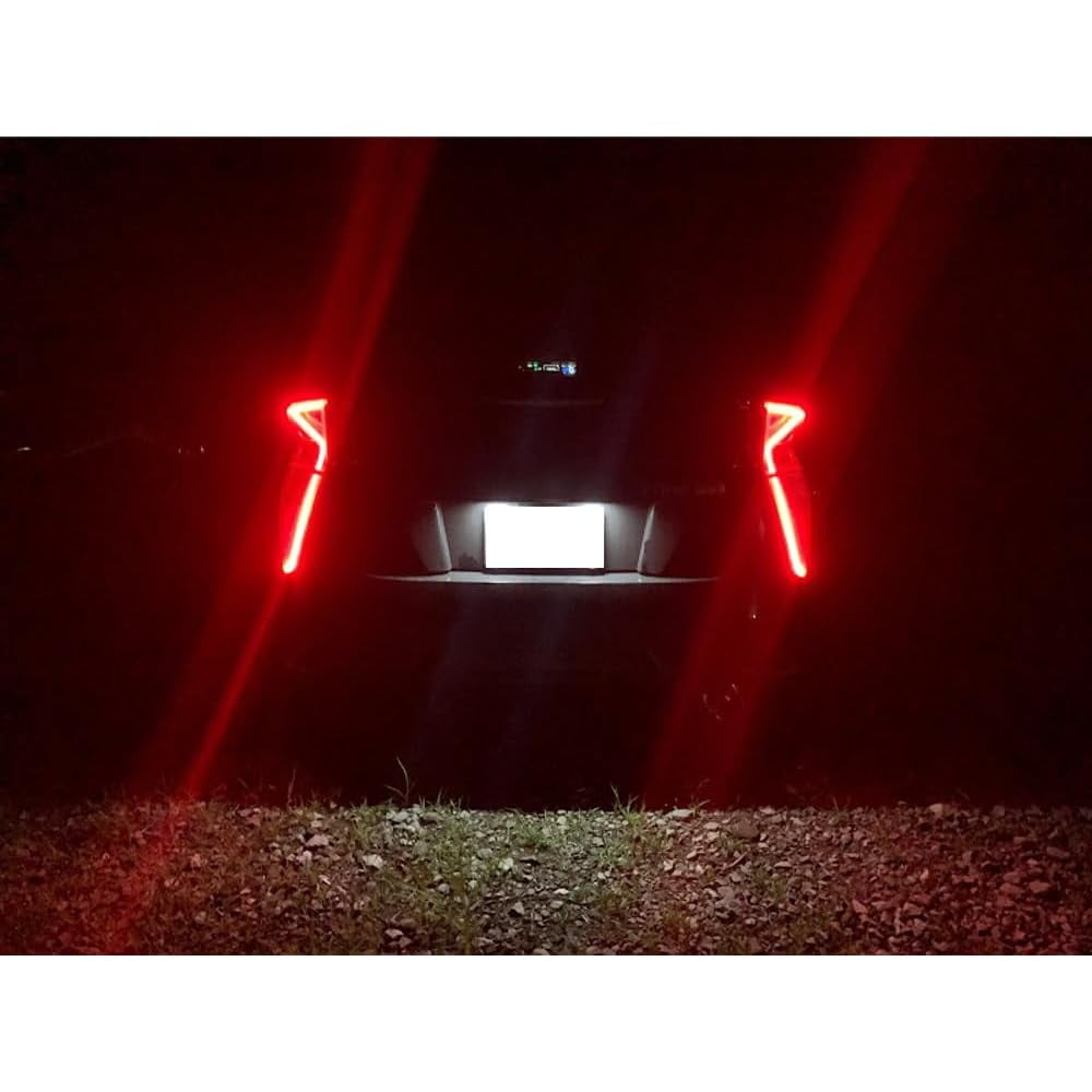 Can-Bus Error Free OEM-Fit 3W Full LED License Plate Light Kit For Cadillac 2017-22 XT5, 2019-20 CT6, Chevy 2018-22 Traverse, Buick Enclave