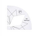 thumbnail image 1 of 11 Pcs DIY Quilting Template Set Domestique Couture Acrylique Modèles Règle Série 5 pour Règle de Quilting DIY Machine, 1 of 8