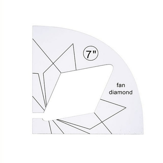 11 Pcs DIY Quilting Template Set Domestique Couture Acrylique Modèles Règle Série 5 pour Règle de Quilting DIY Machine