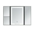 thumbnail image 6 of Impressions Vanity Lucid Trifold LED Easel Makeup Mirror (White), 6 of 6