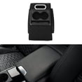 thumbnail image 1 of Funda del Consola Central del Coche Unique Bargains Funda para Reposabrazos Multifuncional 13.39"x7.48"x2.95" Cuero Napa Negro, 1 of 1