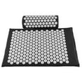 thumbnail image 2 of Milaget Acupressure Mat and Pillow Set Back Neck Relax Muscle Relaxation Black Black01, 2 of 9
