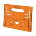 thumbnail image 3 of Placa base de la máquina de corte placa de base circular, 28 cmx21 cm, mesa de enrutador de escala transparente placa de inserción multifuncional, 3 of 8