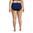thumbnail image 2 of Lands' End Women's Plus Size Chlorine Resistant High Waisted Bikini Swim Bottoms, 2 of 3