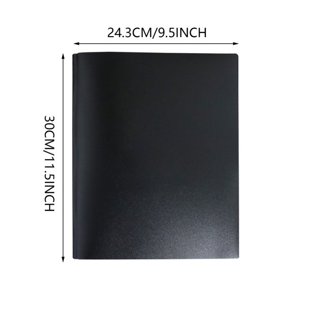 Plastic Pockets Folders with Brads, Heavy Duty School Folders with