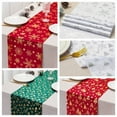 thumbnail image 6 of Noothes Christmas Table Runner with Snowflake Pattern 11x108 Inch Indoor Outdoor Table Decor for Family Dinners and Seasonal Holiday Home Decor Supply, 6 of 8