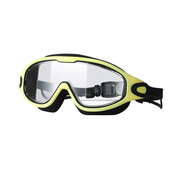Gafas de natación Zulema gafas de natación cómodas para adultos Interior Exterior amarillo negro