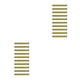 thumbnail image 4 of sweethay 10 piezas de alto brillo coche luz de circulación diurna vehículo DC 12V 17cm DRL lámpara decorativa tira accesorios de iluminación Amarillo 2piezas, 4 of 6