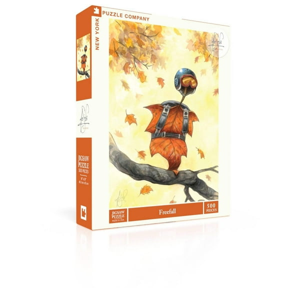 New York Puzzle Company Freefall 500 Piece Jigsaw Puzzle