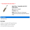 thumbnail image 2 of Spark Plug - Compatible with 2012 Fisker Karma, 2 of 2